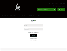 Tablet Screenshot of bulkjerky.com